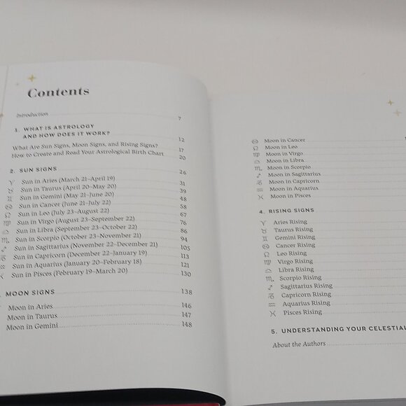 Mindful ASTROLOGY COSMIC Guide Book ZODIAC Sun Moon Stars Self-Knowledge - Picture 8 of 13